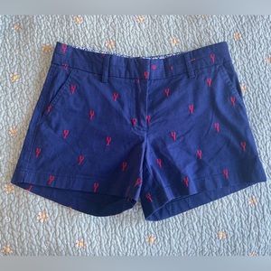 British Khaki lobster shorts